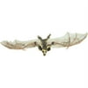 32" x 12" Brown Bat with Small Skull Head Halloween Accessory