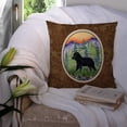 thumbnail image 3 of Carolines Treasures SS8231PW1414 Schipperke Fabric Decorative Pillow, 14Hx14W, multicolor, 3 of 4