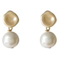 thumbnail image 1 of nipocaio Boucles d'Oreilles en Perles d'Eau Douce de Qualité, 1 of 5