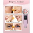thumbnail image 4 of Face Massager Electric Face Lifting 4 in 1 Facial Massager Anti Aging Skin Tightening Firming Skin Care Tools (Pink2), 4 of 7