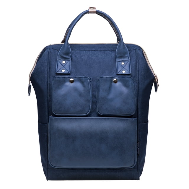 KAUKKO Multi-Function Bag Baby Backpack Large Capacity Backpack(03-Blue)