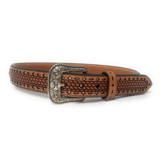 Hooey Men's Oval Diamond Western Belt - 1914BE4