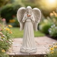 thumbnail image 4 of Mainstays Angel with Butterfly Garden Statue, 4 of 6