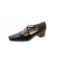 thumbnail image 1 of Zapatos de tacón con charol Mary Jane para mujer, zapatos cuadrados de cuero grueso con restauración de formas antiguas, zapatos de mujer para mujer 35 Gao Jinjia LED, 1 of 2