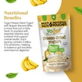 thumbnail image 3 of Freeze-Dried Banana Yogurt Bites, 6-pack, Crunchy Texture, Gluten-Free, Non-GMO, with 5 Billion Probiotic Cultures, 3 of 8
