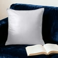 thumbnail image 6 of Pillow Case with Insert - Summer Soft Cushion for Living Room, Bedroom & Outdoor, Durable Home Decor Pillow, Perfect 2026, Valentine's Day & Easter Sofa & Bed Festive Accent, 17.7*17.7in, Gray, 6 of 6