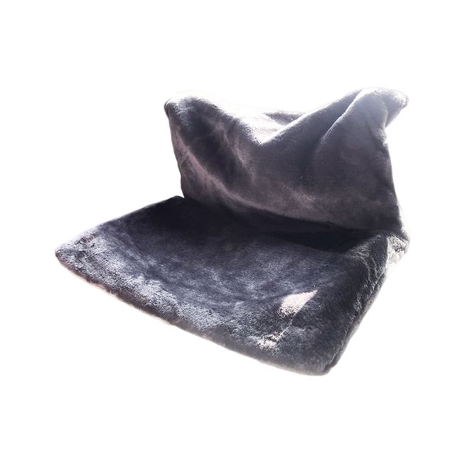 Greeniant Hamaca plegable para mascotas en el alféizar de la ventana, valla colgante para interiores y exteriores, nido colgante de animales pequeños, Perchas para gatos Cama gris Greeniant PT004303-02