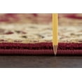 thumbnail image 6 of Transitional Area Rug (5'3'' x 7'3'' Oval) Oriental Red, Beige Living Room Easy to Clean, 6 of 6