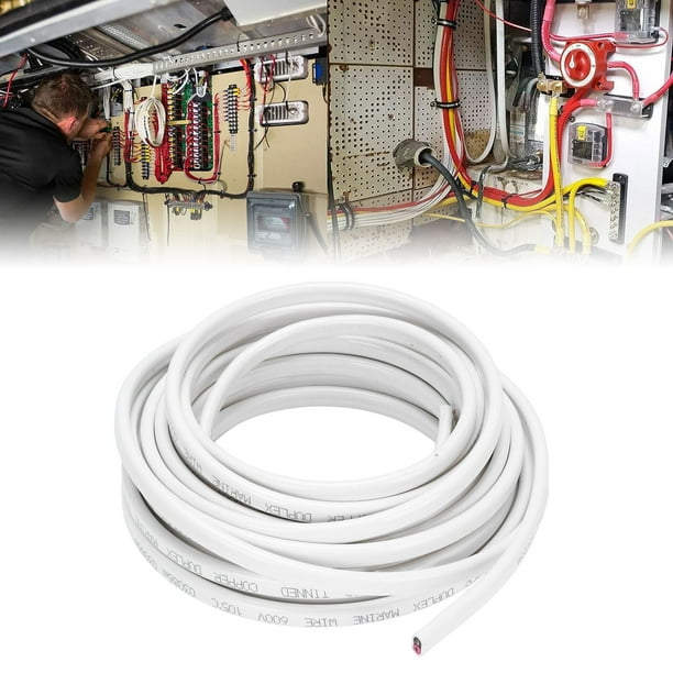 Barco 12 AWG Alambre Eléctrico, 12 Awg Awg Marina Aislamiento Conductividad Conexión ESTA