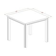 thumbnail image 2 of Cafe 3 Piece Counter Height Pub Table Set, 2 of 5