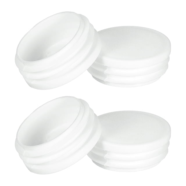 Uxcell Tapón de plástico, tapa de extremo tapón de plástico 45mm 4