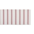 thumbnail image 2 of Barn Red Zig Dobby Stripe Table Runner 14x108", 2 of 3