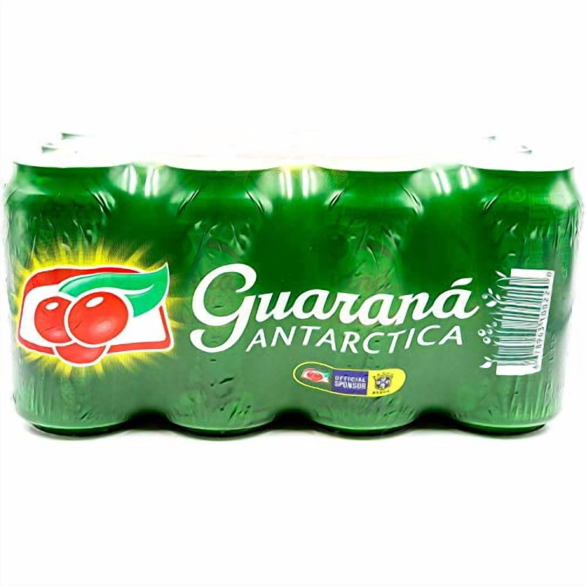 Guarana Antarctica, The Brazilian Original Guarana Soda, Regular, 11.83 fl oz (Pack of 12)