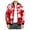 Red, variant on Utoimkio Men's Casual Stand Collar Jacket Tie-dye Printed Long Sleeve Full Zipper Jackets Fall Winter Outwear with Pockets