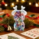 thumbnail image 4 of Adorno de ciervo navideño para decoración del hogar - Mini figurita de resina para escritorios, estanterías y decoración para árbol de Navidad, 4 of 6