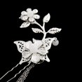 thumbnail image 4 of Pinza de cabellero Palillo de Moños Chino Nupcial de Flores con Borlas de Accesorios para Disfraces Blanco Salvador Palo chino antiguo, 4 of 7
