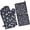 Dark Blue Princess, variant on Dark Blue Princess Castle Pattern Kitchen Oven Mitt and Pot Holder Sets 2 Pcs for Baking, Cooking and Grilling, Heat Resistant Up To 392 °F