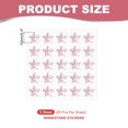 thumbnail image 2 of Uxcell Star Stickers, Self Adhesive Acrylic Star Rhinestones Jewel Sticker Sheet for Crafting Nail Decor Pink, 2 of 6