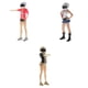 thumbnail image 1 of 3 paquetes 1:64 casco femenino estrella Mini personas modelo de arena de bricolaje, 1 of 9