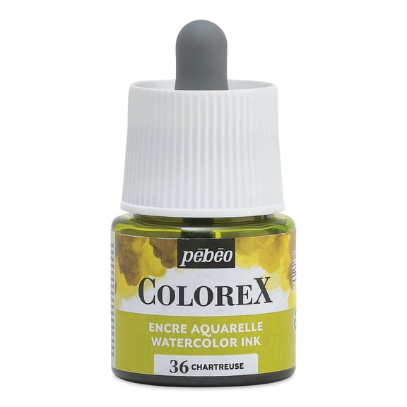 Pebeo Colorex Inks - Chartreuse, 45 ml
