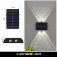 thumbnail image 1 of Solar Wall Lamp Outdoor Waterproof Up And Down Luminous Lighting, 1 of 5