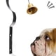 thumbnail image 4 of Timbre para perro, timbre para puerta para mascotas, timbre colgante de latón para entrenamiento para ir al baño, entrenamiento en el hogar, limpieza del hogar (negro) oso de fresa Electrónica, 4 of 5