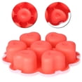 thumbnail image 4 of Non-stick Red Reusable Ice Tray, Baby Food  Tray, for Food Storage Baby Home Kitchen, 4 of 8