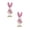 O319 Pink 10.6" 2Pack, variant on 2Pcs Easter Decorations Featherly Spring Easter Fabric Bird Easter Decoration Doll Cartoon Bird Tabletop Decoration Easter Atmosphere Layout Props Desktop Ornament 10.6"X10.6" Happy 2026!