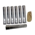 thumbnail image 4 of Tubos de Chimenea Anti-escaldaduras, Accesorios para Chimenea, Disipador de de Acero Inoxidable, Extensión de Tubo para Estufa de Campamento Par, 4 of 8