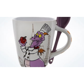 Personalized Animal Lover Mug - Purple Crystal Design On Black Ceramic Cup, Custom Name
