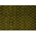 thumbnail image 1 of Ahgly Company Indoor Rectangle Oriental Yellow Industrial Area Rugs, 2' x 5', 1 of 4