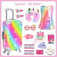 thumbnail image 2 of K.T. Fancy 23-Piece Doll Accessories Suitcase, Travel Luggage Set for 18-Inch Dolls, 2 of 6