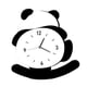thumbnail image 5 of Reloj de escritorio, escultura decorativa, creativo, silencioso, adorno fácil de leer, estatua de mesa para mesita de noche, dormitorio, decoración pa, 5 of 9