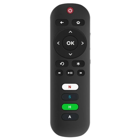 Vinabty Replacement Remote Control fit for TCL Roku TV 32S3850B 65S405 43S405 32S3850P 40S3800 55US57 65LF5700 49S305 32S4610R 55US5800 55UP120 55FS3750 55S433 43S421 43S455 55R615