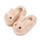 thumbnail image 1 of Beige14Kids, pantuflas de algodón de conejo de dibujos animados de felpa, zapatilla cálida y acogedora para niño, niña, niño pequeño, 1 of 5