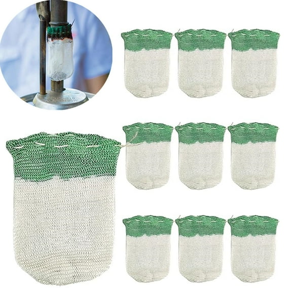 10 Pack U-Shaped Lantern Mantles,Upgrade Camping Lamp Mantle,Gas Lamp Mantles Perfect for Outdoor Camping Fueled Lighting