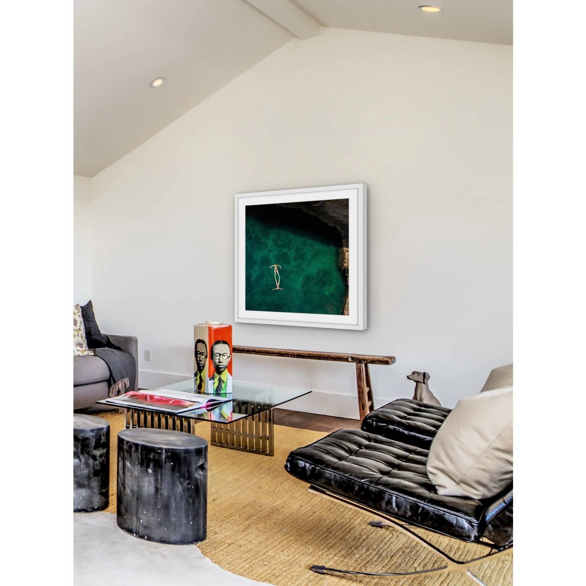 Marmont Hill "Synchronization" by Karolis Janulis Framed Painting Print