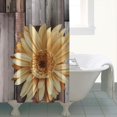 thumbnail image 5 of Waterproof Sunflower Shower Curtain 72x84 Inch Colorful Floral Polyester Unique Shower Curtain for Bathroom Hotel Home Decor with 12 Plastic Hooks, 5 of 5
