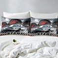 thumbnail image 4 of Erosebridal Teens Racing Car Sheet Set Twin,Extreme Sports Bedding Sets Twin Size,Fast Car Decor,Breathable,3pcs, 4 of 7