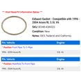 thumbnail image 2 of Exhaust Gasket - Compatible with 1996 - 2004 Acura RL 3.5L V6 1997 1998 1999 2000 2001 2002 2003, 2 of 2