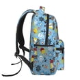 thumbnail image 3 of Easygdp Pirate Marine Animals Mochila Ergonómica Versátil para Laptop - Múltiples Bolsillos, Correas Ajustables, Unisex para Escuela, Viajes y Actividades al Aire Libre-One Size, 3 of 5