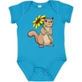 thumbnail image 3 of Inktastic Cute Chipmunk with Sunflower Boys or Girls Baby Bodysuit, 3 of 5