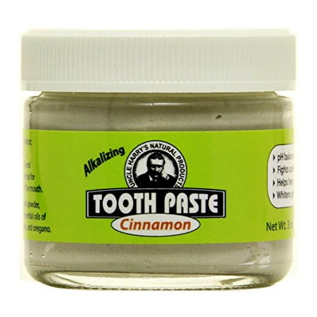 Uncle Harry s Fluoride Free Toothpaste - Cinnamon (3 oz glass jar)