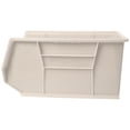 thumbnail image 5 of Akro-Mils 6 Pack AkroBins Plastic Storage Bins, Space-Saving Organizers, Stone, 5 of 5