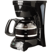 EUROSTAR ECM620B 4-Cup Coffeemaker, Black