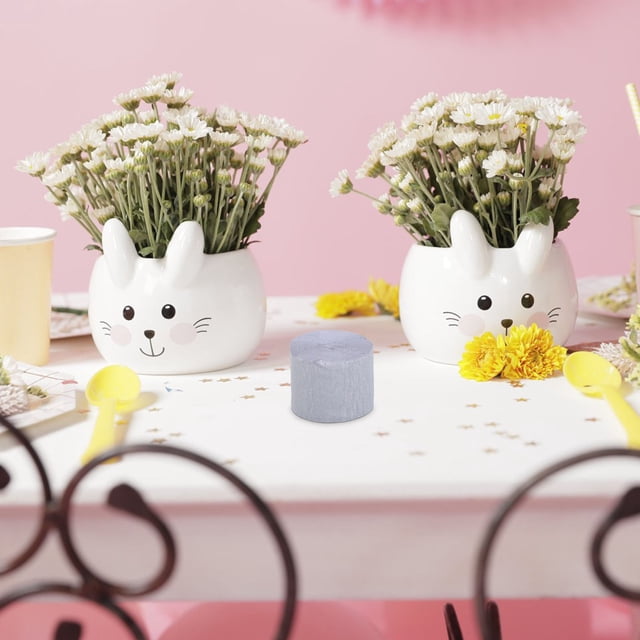 NUOLUX Con Crepe Paper Streamers Para Bodas Y Eventos Con Papel Elástico