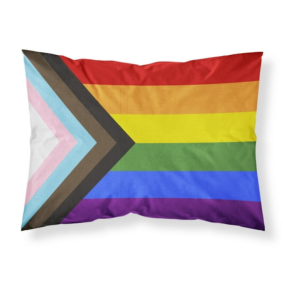 Gay Pride Progress Pride Fabric Standard Pillowcase