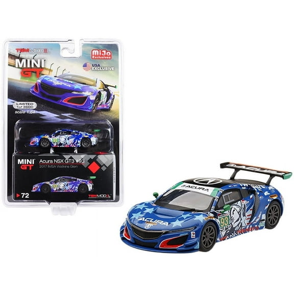 Mini GT Acura NSX GT3 #93 - 2017 IMSA Watkins Glen USA