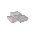 thumbnail image 1 of Hongchun 3-Piece Underwear Storage Box for Underwear, Bra, Socks (Gray), 1 of 3