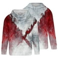 thumbnail image 4 of Sudadera con capucha para hombre, diseño de Día de Todos los Santos, con bolsillos, manga larga, sudadera con capucha, sudadera con capucha, blusa de poliéster para hombre, 4 of 5